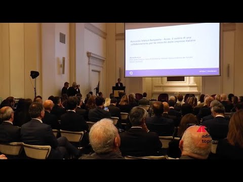 Imprese: Acea e Intesa Sanpaolo insieme per promuovere migliore gestione idrica 