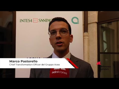 Imprese: Pastorello (Gruppo Acea), ‘tutela risorsa idrica sia cara a tutti operatori economici e