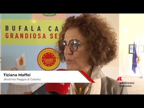 Made in Italy, Mozzarella di bufala campana DOP, Maffei “La Reggia di Caserta sostiene le