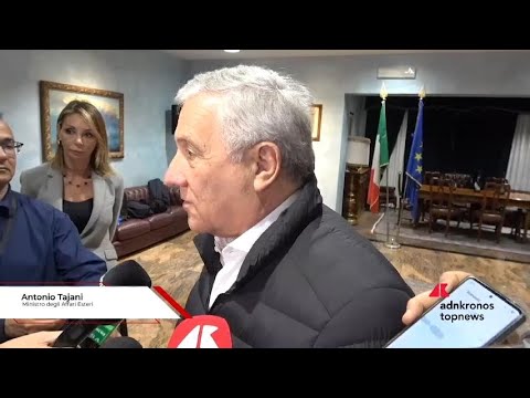 Università, Tajani: “Formeremo futura classe dirigente palestinese”