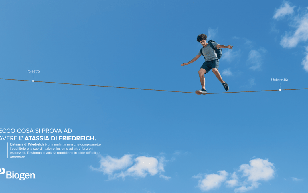 Atassia di Friedreich: una linea gialla per la campagna ChallengeYourBalance