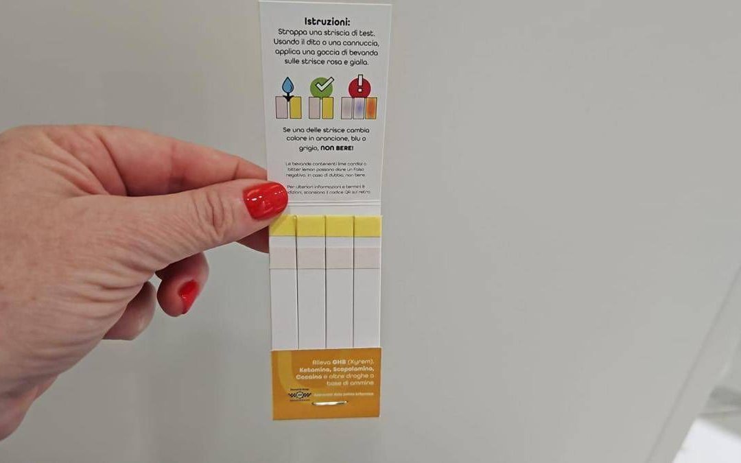 Violenza sulle donne, a novembre nelle farmacie di Roma e provincia kit gratis per rilevare droghe nei drink