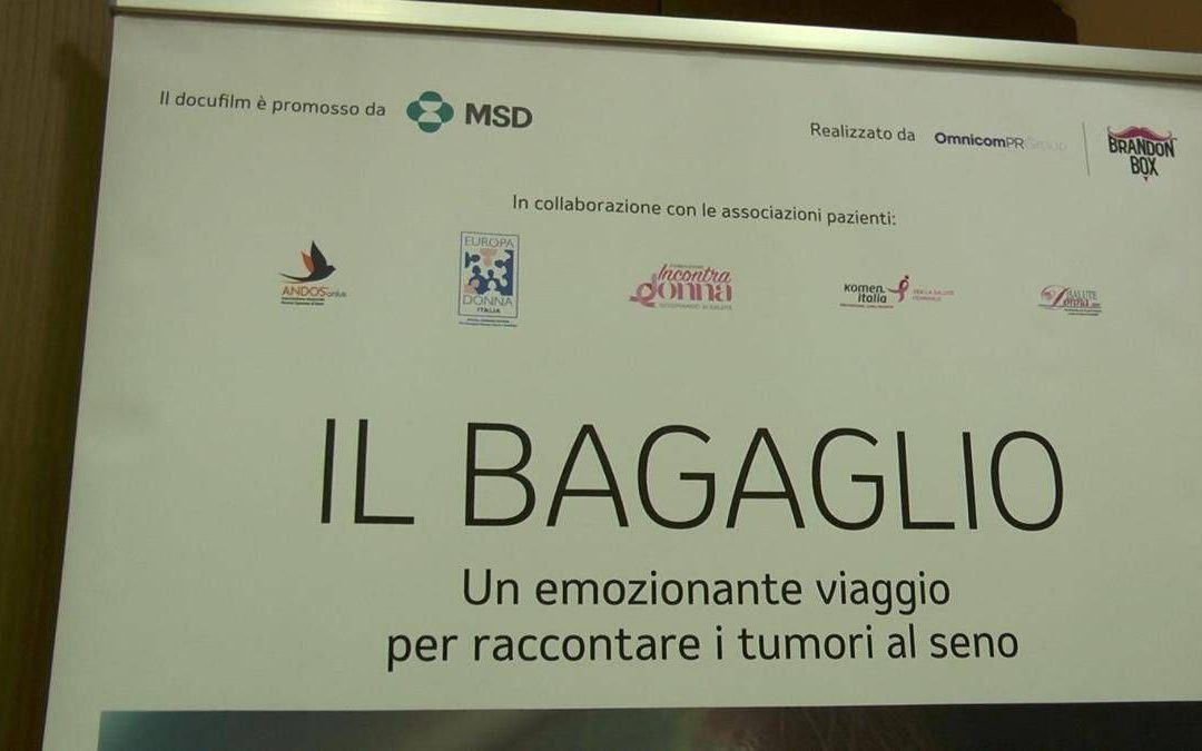 Cancro al seno, nel docufilm ‘il bagaglio’ un viaggio autentico ed emblematico