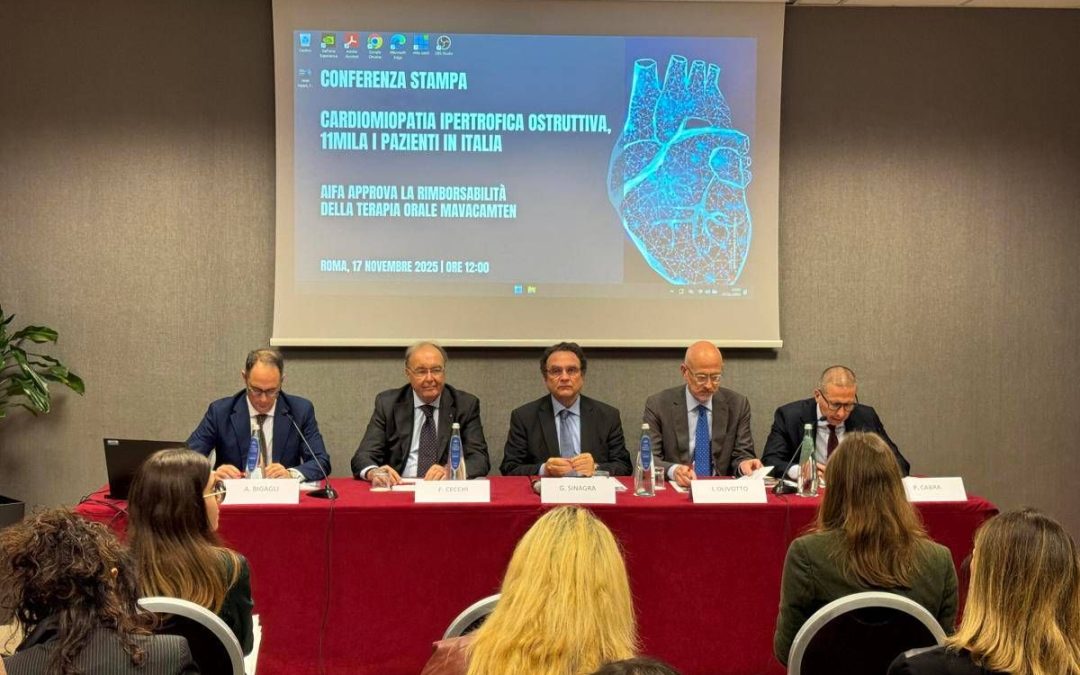 Cardiomiopatia ipertrofica ostruttiva, da Aifa ok a rimborsabilità mavacamten