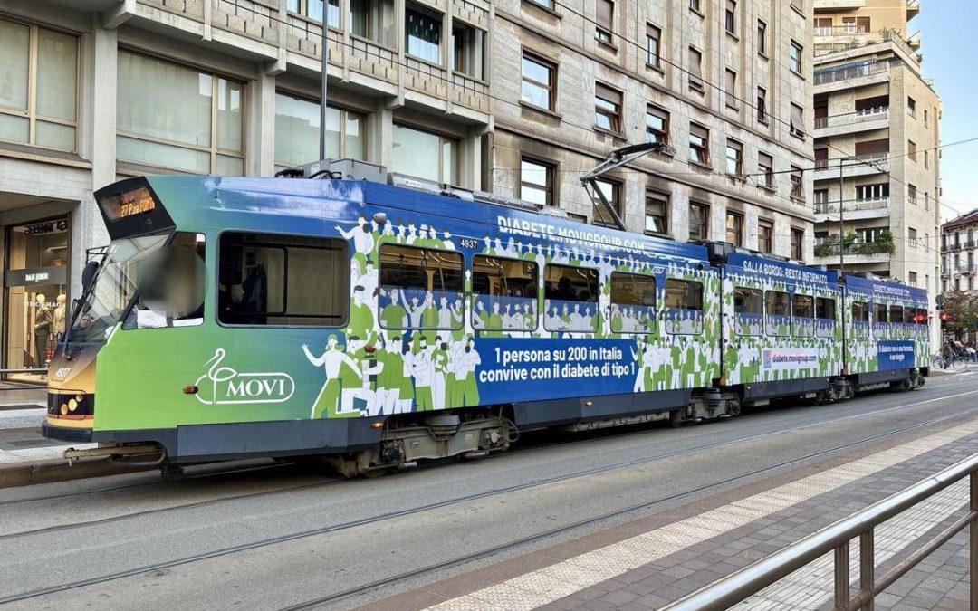 Giornata del diabete, a Milano il tram per sensibilizzare sul tipo 1