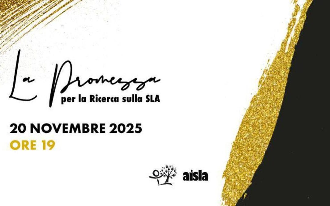 ‘La Promessa’ 2025 di Aisla, appuntamento con la solidarietà giovedì 20 novembre