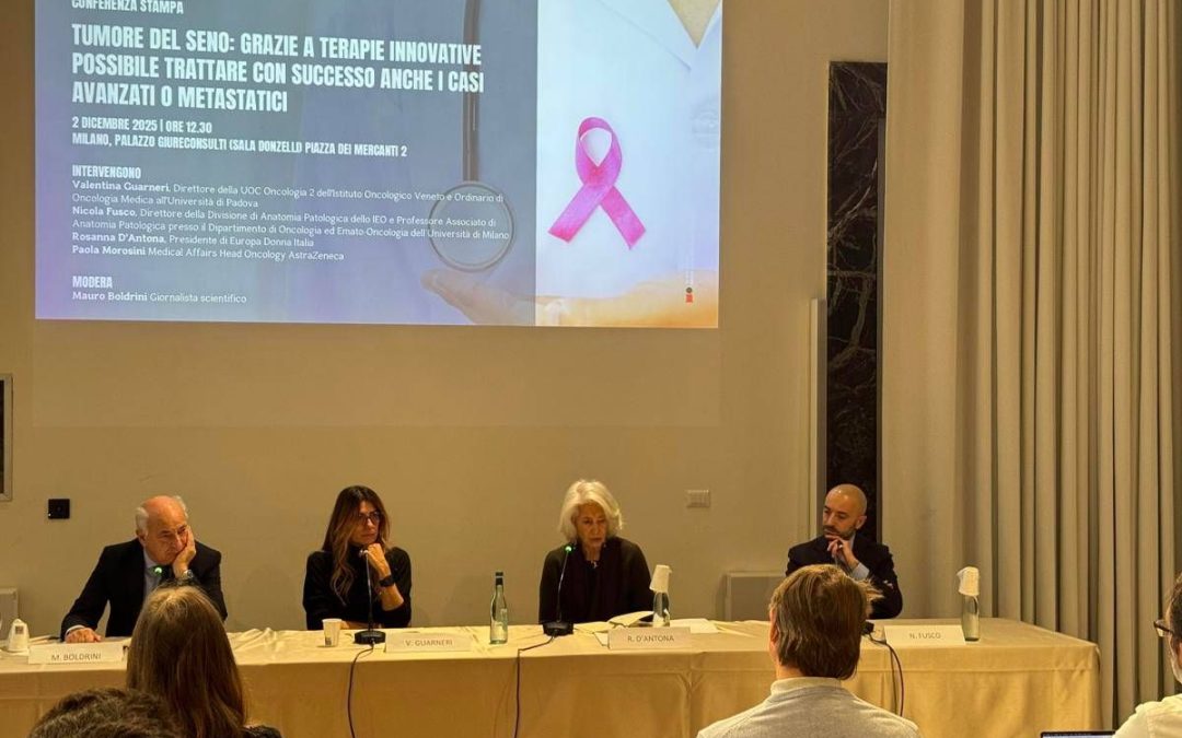 Cancro seno metastatico, Fusco (Ieo): “Test biomarcatori cruciali per terapie innovative”