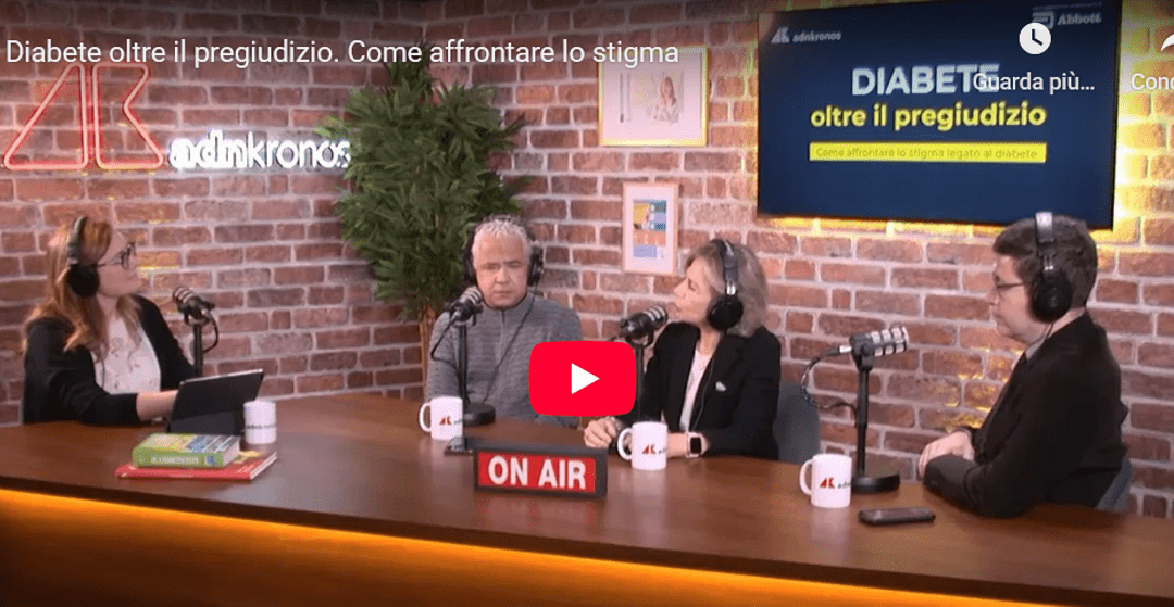 Diabete oltre il pregiudizio. Come affrontare lo stigma – Guarda il Vodcast
