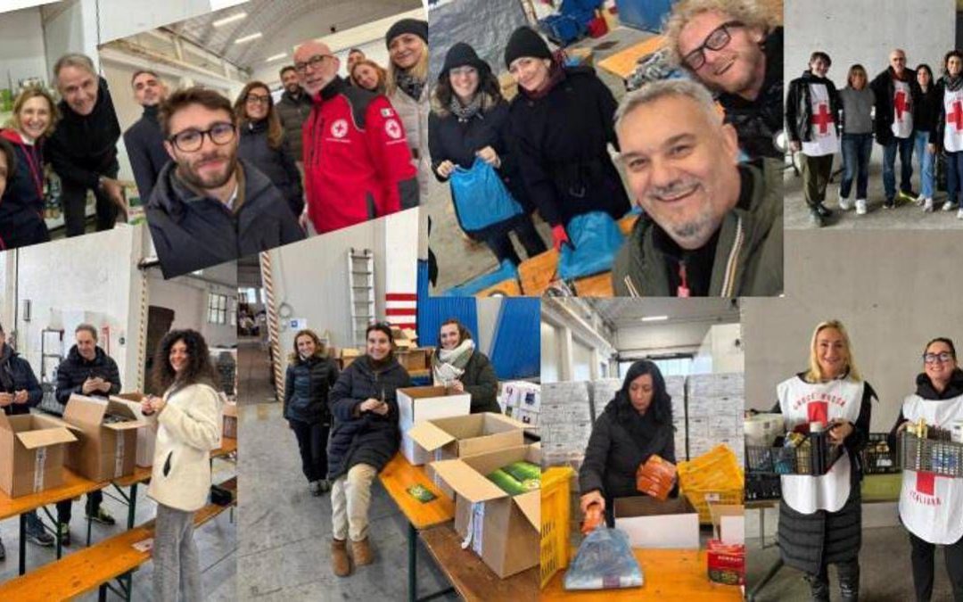 Farmaceutica, dipendenti BeOne Medicines con la Cri per aiutare le persone in povertà