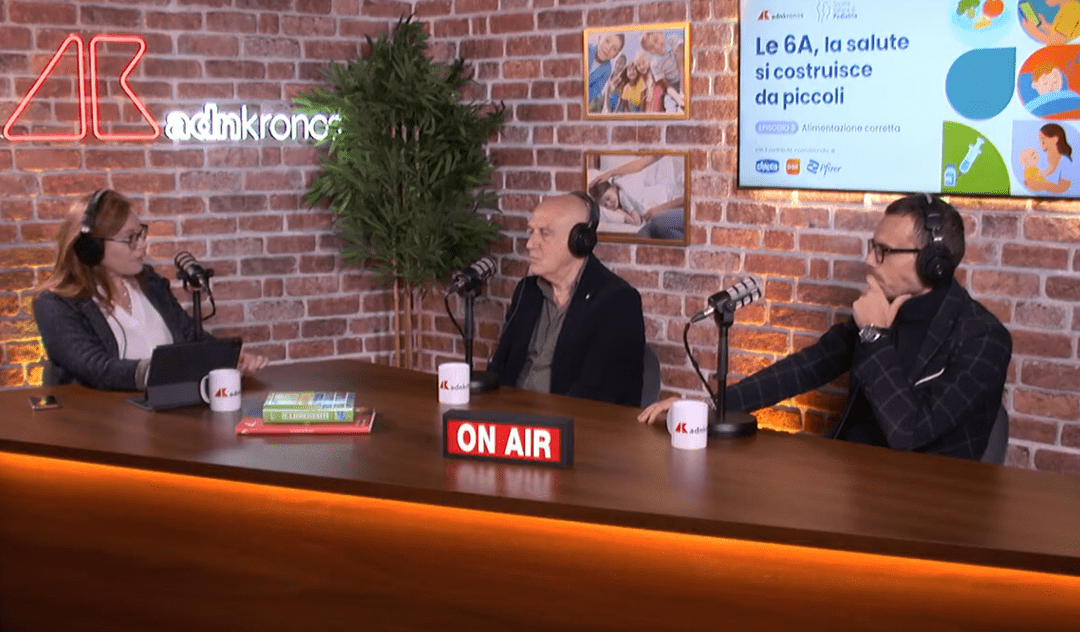 6 A per crescere bene, vodcast pediatri Sip per vivere sani oggi e domani