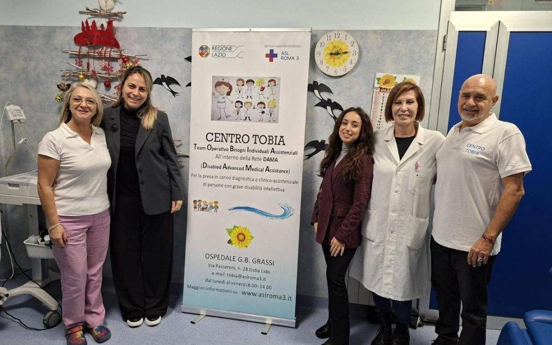 Poltrona odontoiatrica donata al centro Tobia dell’ospedale Grassi di Ostia