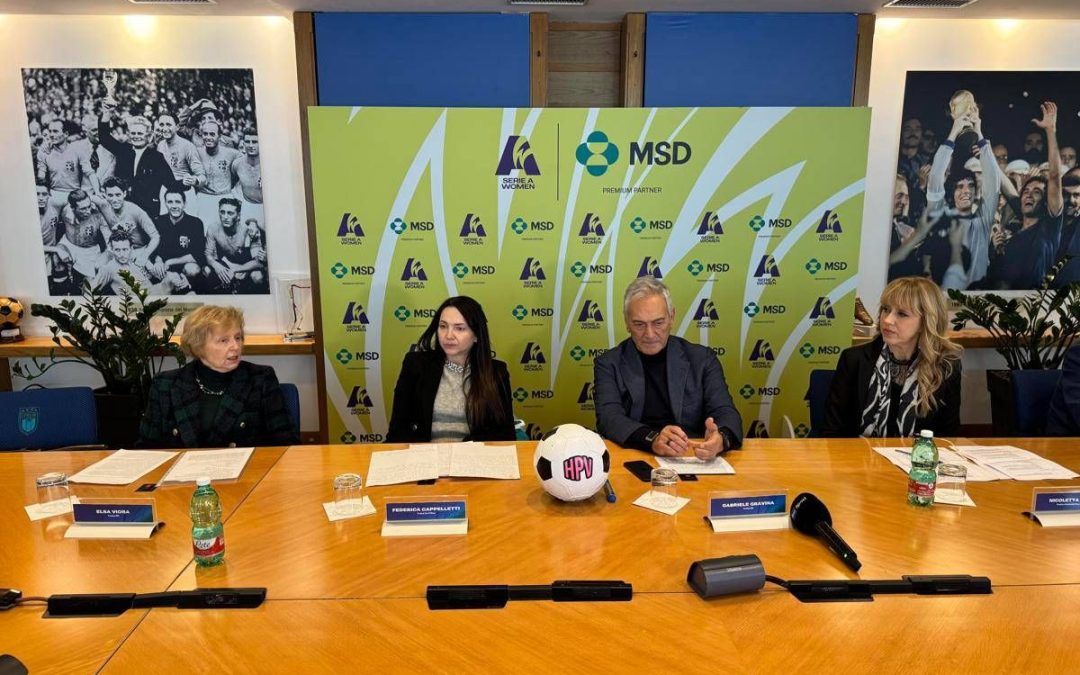 ‘Blocca l’Hpv’, serie A Women e Msd per prevenzione cancro da Papillomavirus