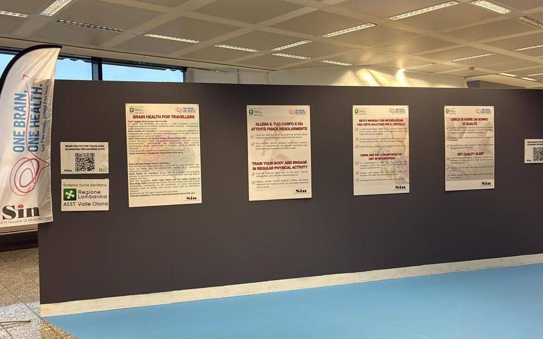 Milano-Cortina: salute del cervello, all’aeroporto Malpensa ‘Brain health for travellers’