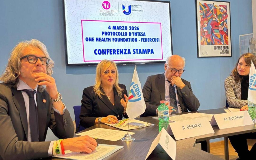 Intesa One Health Foundation-FederCusi per prevenzione e sport nelle università